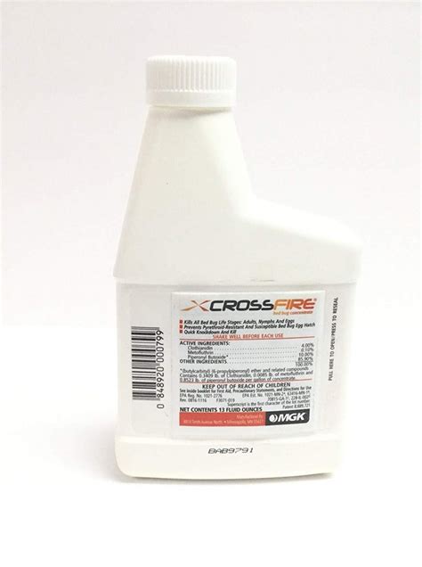 CROSSFIRE BED BUG SPRAY - CONTROL BED BUG