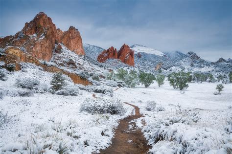 Snow at Garden of the Gods | Lars Leber Photography