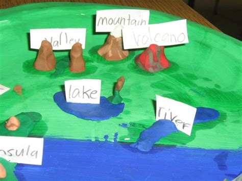 A Series of 3rd Grade Events: Muy Bueno Landform Models