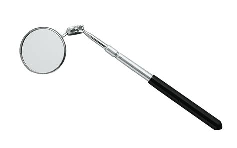 Telescoping Round Inspection Mirror ~ 2-1/4"