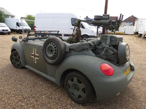 Prepare To Invade Poland With This WWII Inspired VW Beetle Cabrio ...