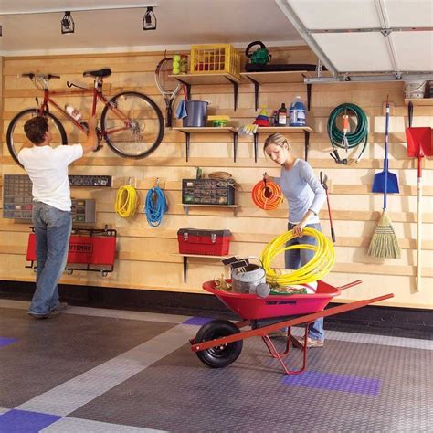 Wall Mounted Garage Storage Systems