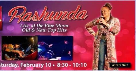 日々精進。if you put your mind to it...: Rashunda Live at SHA Blue Moon Bar