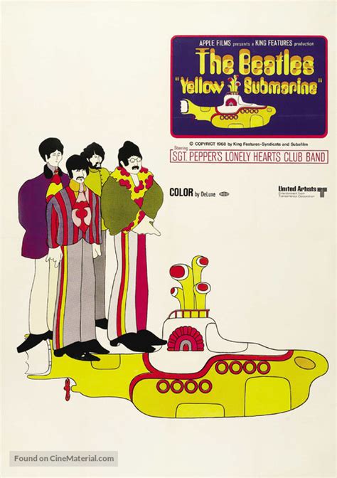 Yellow Submarine (1968) movie poster