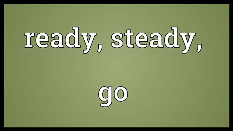 [最も人気のある！] ready steady go! 295998-Ready steady go episodes ...