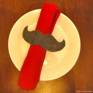 dailymoustache: 38. Napkin Rings