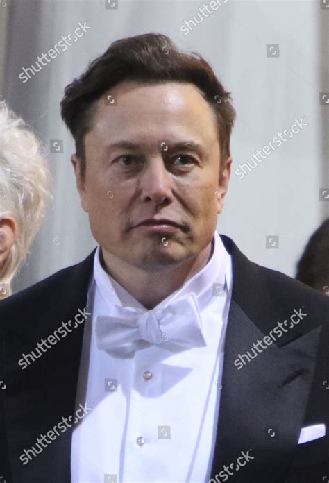 Elon Musk 2022 Met Gala Celebrating Editorial Stock Photo - Stock Image ...