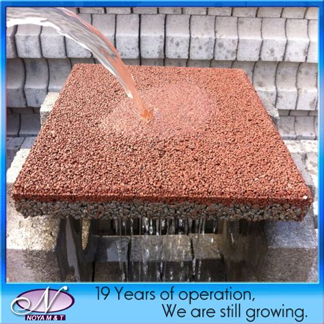 China Porous Pervious, Ceramic Water Permeable Brick Paver for Driveway ...