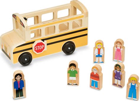 Wooden Classic School Bus - The Toy Chest at the Nutshell