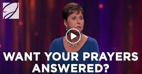 Joyce Meyer (April-18-2021) Watch Sermon: Want Your Prayers Answered?