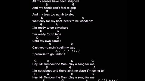 [Imprimable] hey mr tambourine man chords 175196-Hey mr tambourine man ...