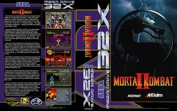 Mortal Kombat II (32X) - The Cover Project