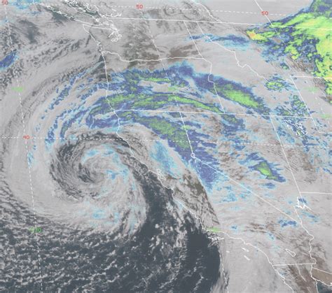 Spectacular Goes17 Weather Satellite for West Coast ~ Great Detail ...