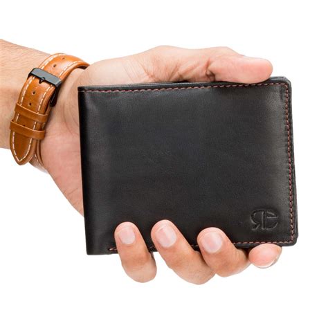 Luxury Black Plain Ultra-Soft Leather Men’s Wallet | Escaro