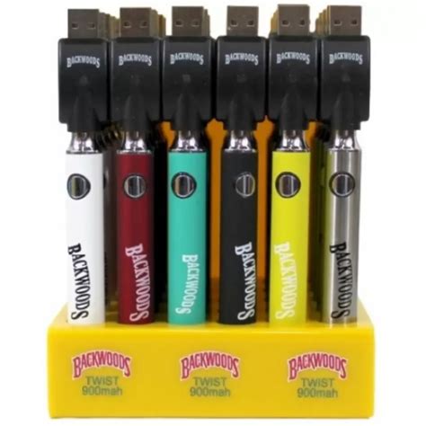 Backwoods Twist Vape Pens 900mAh 510 Thread Vape Battery Variable ...