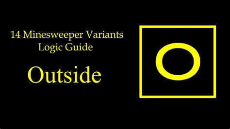 14 Minesweeper Variants: Outside Guide - YouTube