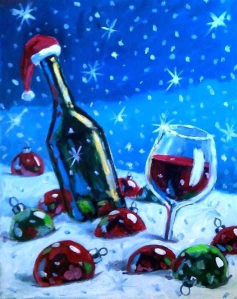 Pin by Antonia Colon on Christmas Canvas | Christmas paintings on canvas, Christmas canvas ...