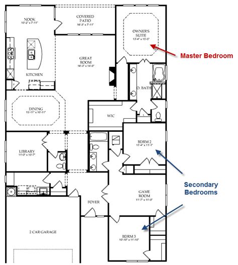 Best Image of Split Master Bedroom | Patricia Woodard