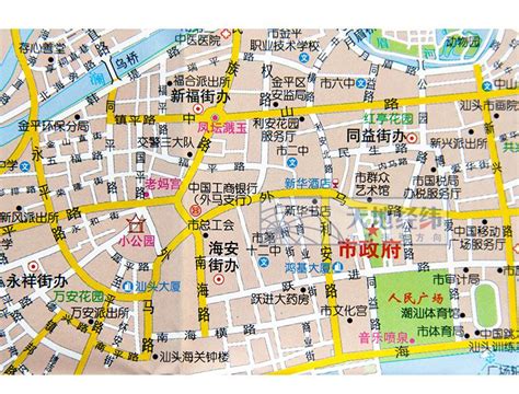 汕头市地图市区地图,广州市市区,南阳市市区(第6页)_大山谷图库