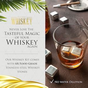 Whiskey Making Kit, Whiskey Gift, Whiskey Set Gifts for Men, Whiskey ...