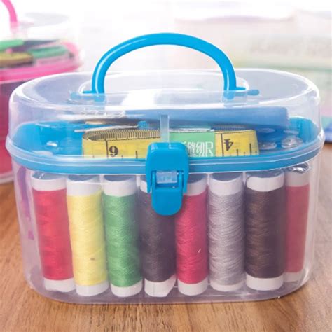 Sewing box set of 10 Practical home sewing box Universal portable finishing sewing kit-in Tailor ...