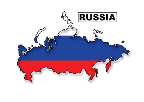 Flag Map Of Russia Free Vector Maps Russia Map Russia - vrogue.co
