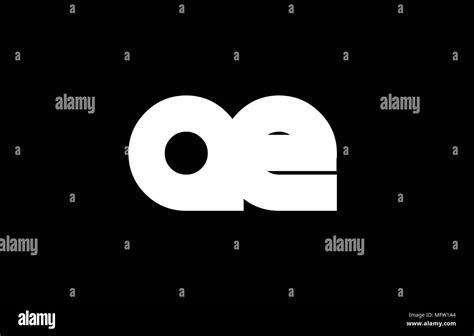 AE A E letter logo combination alphabet vector creative company icon ...