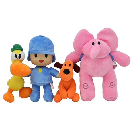 Pocoyo Plush Toys 14 30cm Pocoyo Elly Pato Loula Soft Stuffed Dolls ...