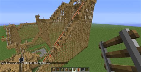 Roller Coaster Minecraft Map