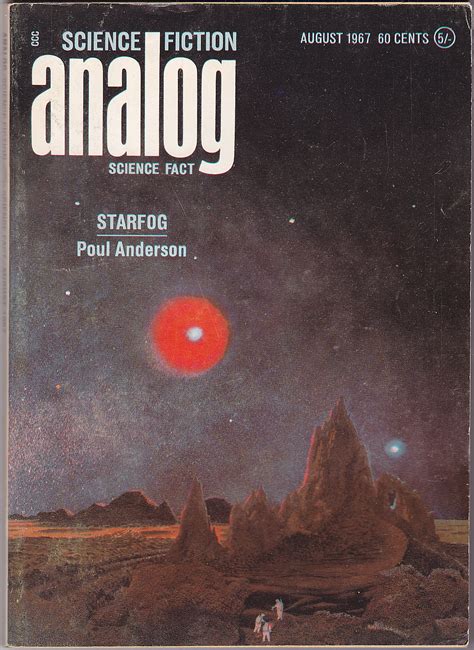 Analog Science Fiction / Science Fact, August 1967 (Volume 79, Number 6)("Starfog") by John W ...