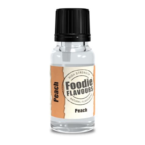 Peach natural flavouring | Foodie Flavours