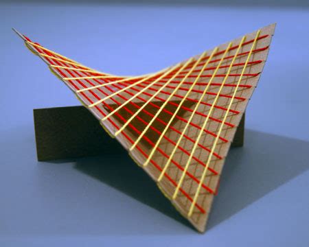 how to make a hyperbolic paraboloid out of string