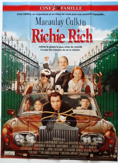 Affiche de cinéma 120 x 160 du film RICHIE RICH (1994)