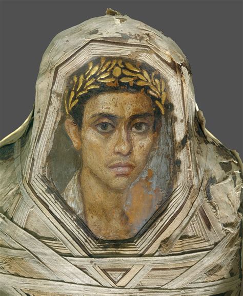 Mummy with an Inserted Panel Portrait of a Youth | Roman Period | The ...