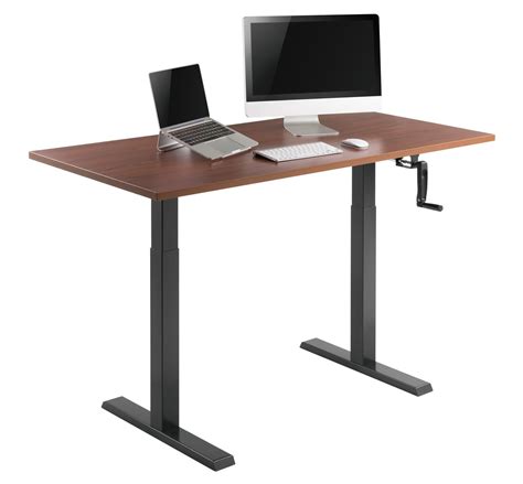 ERGOMATE Manual Sit & Stand Height Adjustable Frame with Width ...