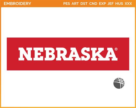 Nebraska Cornhuskers - Wordmark Logo (2016) - College Sports Embroidery ...