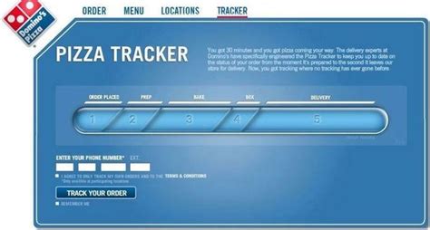 bookofjoe: Domino's Pizza Tracker