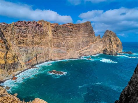 Amazing Aerial View of Ponta De Sao Lourenco Peninsula in Madeira ...