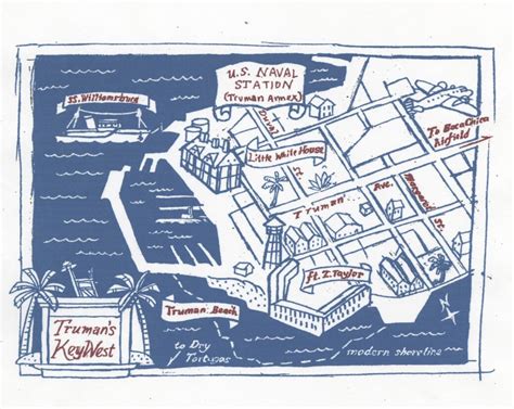 Map of Key West - White House Historical Association