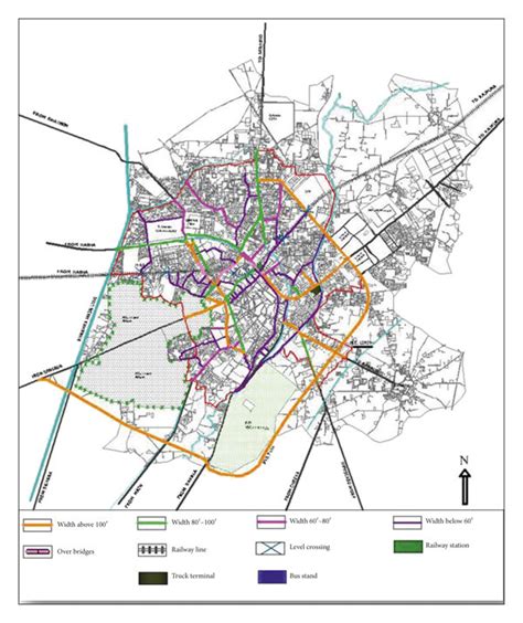 Map of Patiala (Punjab, India) urban road network. | Download Scientific Diagram