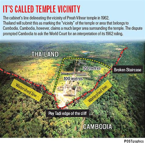 Preah Vihear Temple Map Case