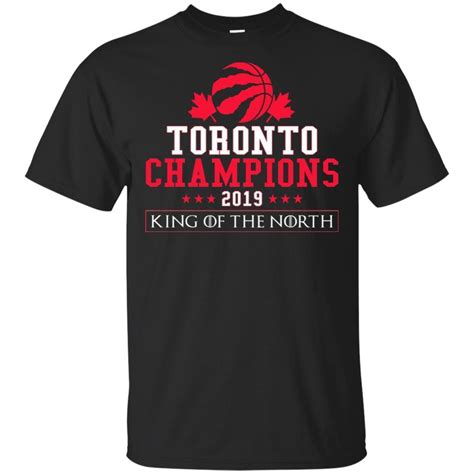 Toronto Raptors Champions 2019 King Of The North T-Shirt VA06