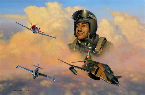 Tuskegee Airman Charles McGee - Stan Stokes - Artist