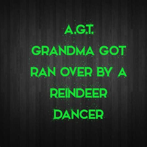 Second Life Marketplace - A.G.T. Grandma Got Ran Over by A Reindeer