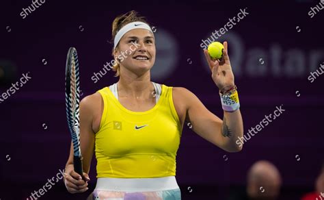 Aryna Sabalenka Belarus Action During Semifinal Editorial Stock Photo ...