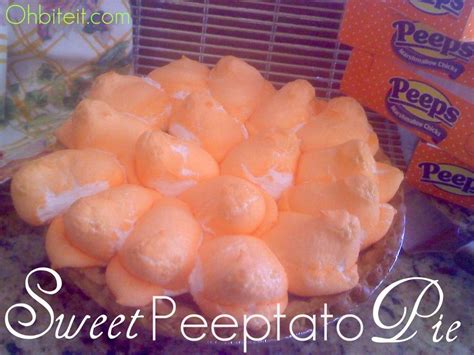 ~Sweet Peeptato Pie! | Delicious pies, Sweet potato pie, Easter dessert