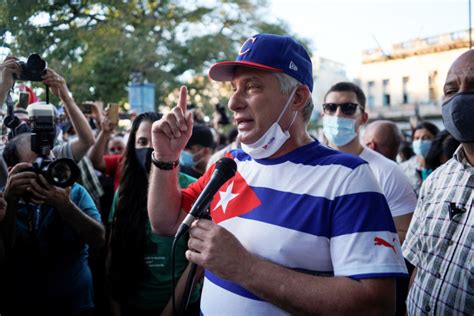 Cuba Pres. Miguel Díaz-Canel, Castro's heir, faces pressure for reform.