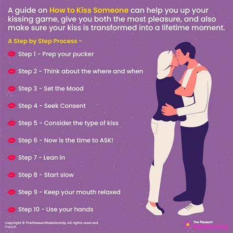 How to Kiss Someone - Step-by-Step Guide and 20+ Tips