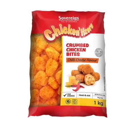 SOVEREIGN CHILLI CHEESE CHICKEN BITES | Econo Foods