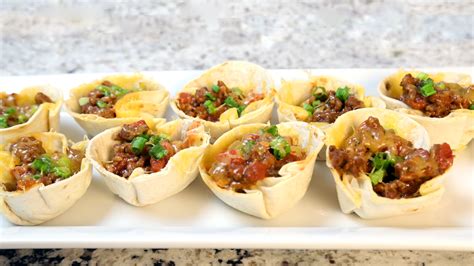 Appetizer Recipe: Delicious Mini Taco Cups